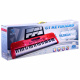 Organ with microphone 61 keys IN0132 Red