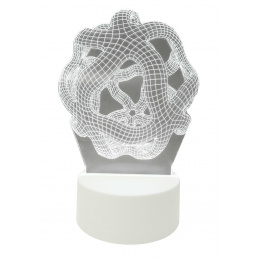 E9C1 NIGHT LAMP 3D HOLOGRAM 230V
