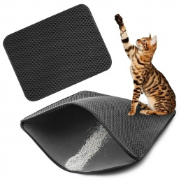 Hygienic mat for cat litter box XL
