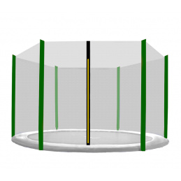 OUTLET Aga Protective net 305 cm for 6 poles Black net/ Dark Green