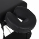 Habys Aluminum Massage Table Black