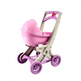 Doloni Plastic Doll Stroller Pink