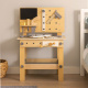 Aga Wooden children's workshop with tools
