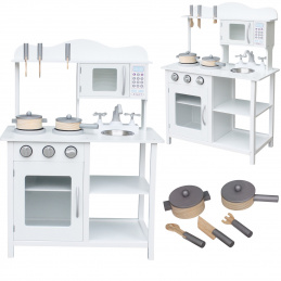 Aga Children's wooden kitchen MDF with accessories 85cm