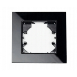Frame for switches - black
