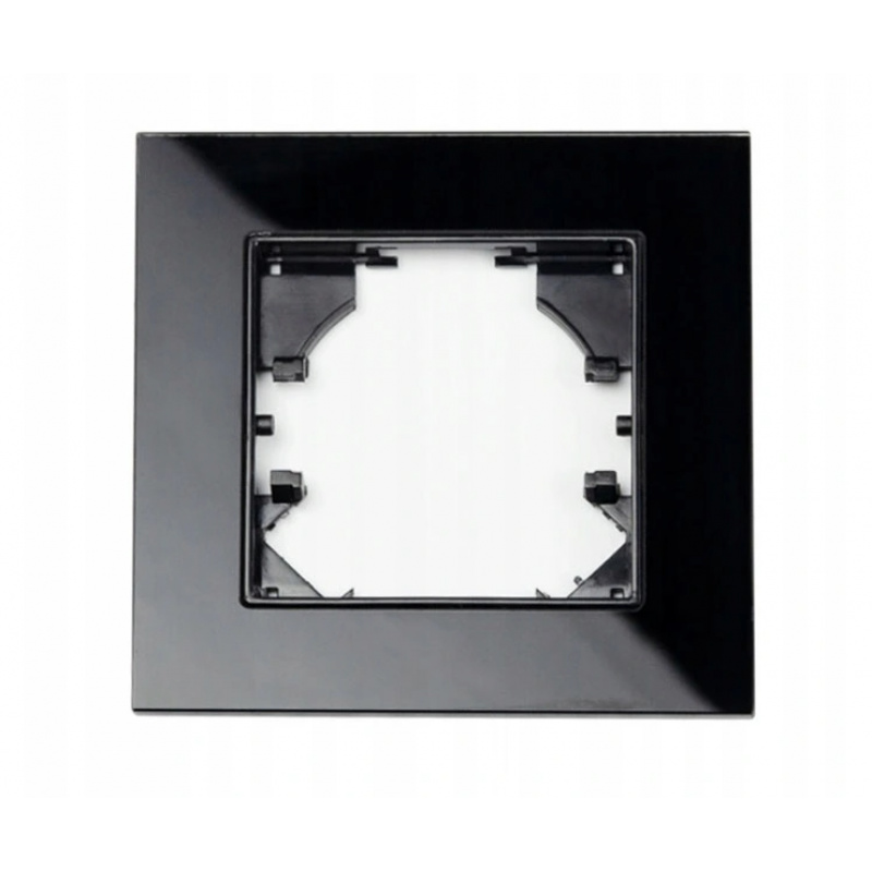 Frame for switches - black