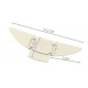 Sliding door safety lock 2pcs ISO 7474
