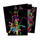 Set of scratch sheets + wooden stylus 22449 universal