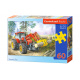 CASTORLAND Puzzle 60 pieces - Loader in the forest