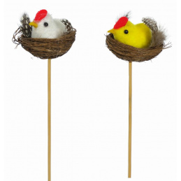Chicken in a nest on a skewer Easter pattern mix