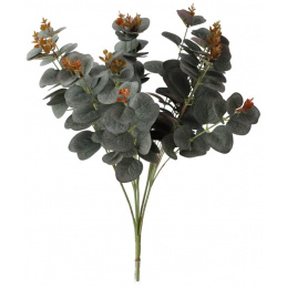 Artificial Plant Eucalyptus Bouquet 62 cm Height Green LIKE REAL