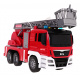 Mobile fire truck with water function