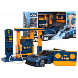 R/C Sports Vehicle + Refueling Station