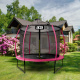 Aga SPORT EXCLUSIVE Trampoline 180 cm Pink + Safety Net