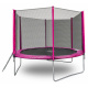 Aga SPORT TOP Trampoline 305 cm Pink + protective net + ladder