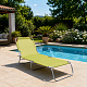 Linder Exclusiv Garden Reclining Lounger Green