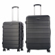 Aga Travel Set of Travel Suitcases MR4660 Black