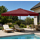 Linder Exclusiv Parasol 400 cm Burgundy