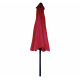 Linder Exclusiv Garden Parasol 300 cm Dark Red