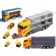 Aga Transporter + metal cars construction machinery