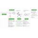 Glass Touch Double Switch - White - GLASS