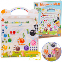 Magnetic puzzle board labyrinth learning colors counting ZA5741 universal
