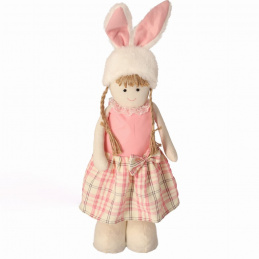 Cloth girl on telescopic legs 75 cm