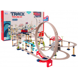 MEGA Train Track Set 146pcs. + Accessories