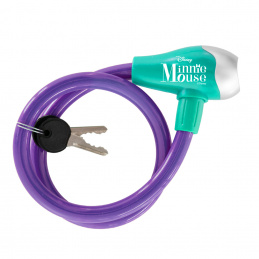 BICYCLE CABLE LOCK MINNIE
