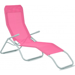 Aga Garden Lounger SIESTA Pink