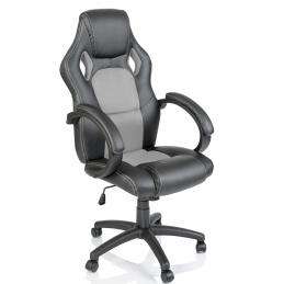Tresko Gaming Chair Racing Black - Silver