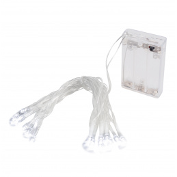 Linder Exclusiv Battery operated Christmas chain 30 LED Cold White