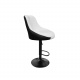 Aga Bar Chair Black/White-Black