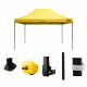 Aga Sales Stand without Sidewalls 3x4.5 m Yellow