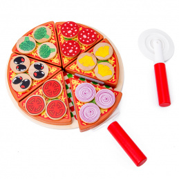 Aga4Kids Wooden Slicing Pizza 2DZ221 - II. QUALITY