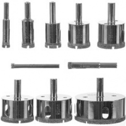 Diamond Hole Saws - Set of 10 pcs Bigstren 21641