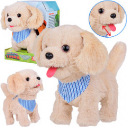Interactive Plush Dog Beige TINKA Walks Barks Licks ZA5366 Universal