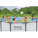 Steel Pro MAX Pool 396x122 13FT BESTWAY 5in1 Rack + Accessories