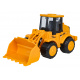 Set of five construction vehicles