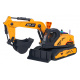 Excavator with sound and light function 1:18