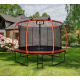 Aga SPORT EXCLUSIVE Trampoline 366 cm Orange + Safety Net + Ladder