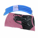 Aga Hanging Swing Ring 110 cm Pink with Flags