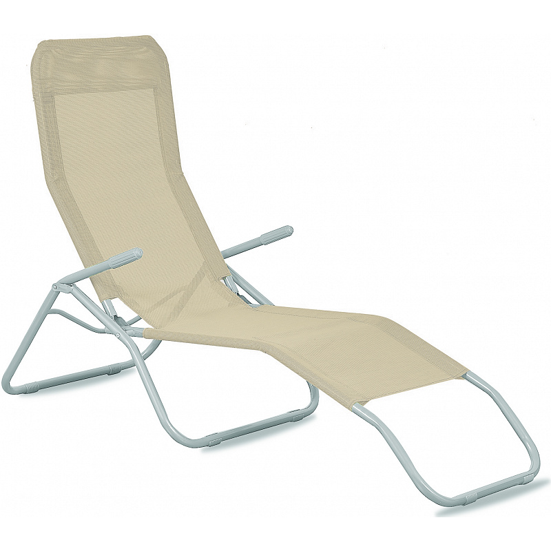 Aga Garden Lounger 6DAZ120 Beige - II. QUALITY