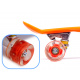 Aga Frisbee skateboard LED wheels orange
