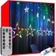 Light curtain 138 LED USB multicolour KS19748