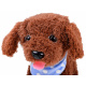 Interactive dog walking and barking ZA2857 - Brown