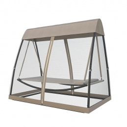 L74K GARDEN SWING LOUNGER + MOSQUITO NET