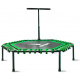 Aga Smart FITNESS Trampoline 130 cm Green + handle