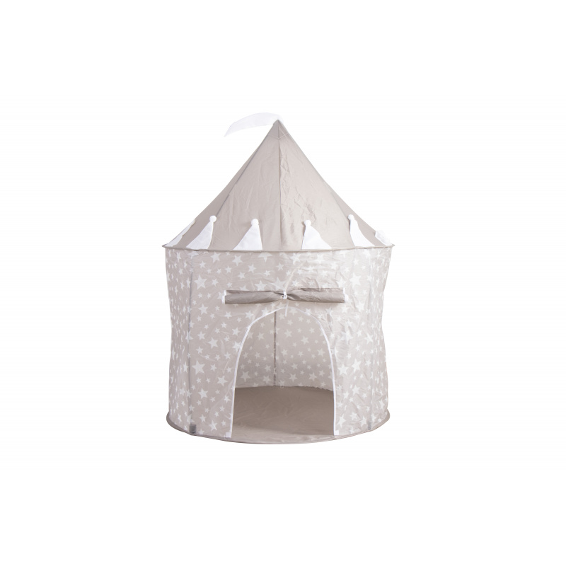Aga4Kids Children's play tent Castle Grey