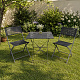 Linder Exclusiv Garden Set BISTRO SET Grey